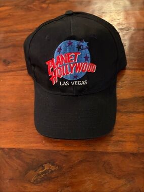 Planet Hollywood Las Vegas Black Baseball Cap